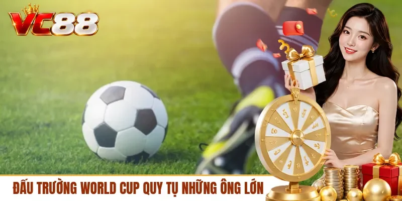 Đấu trường World Cup quy tụ những ông lớn
