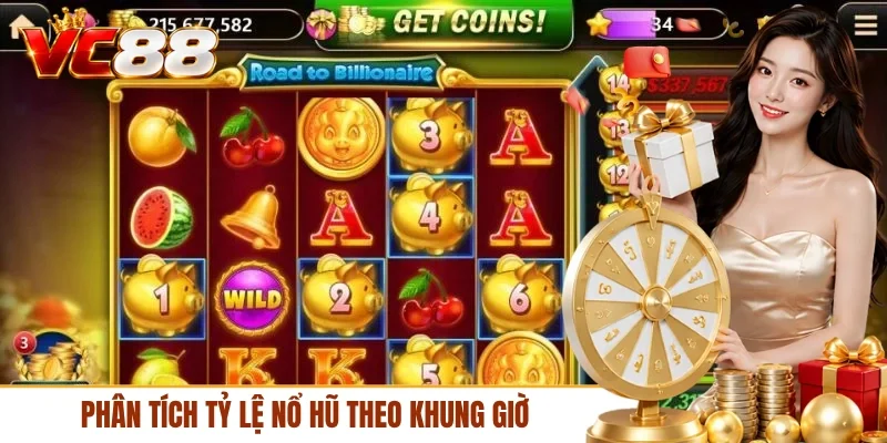 Phân tích tỷ lệ nổ hũ theo khung giờ